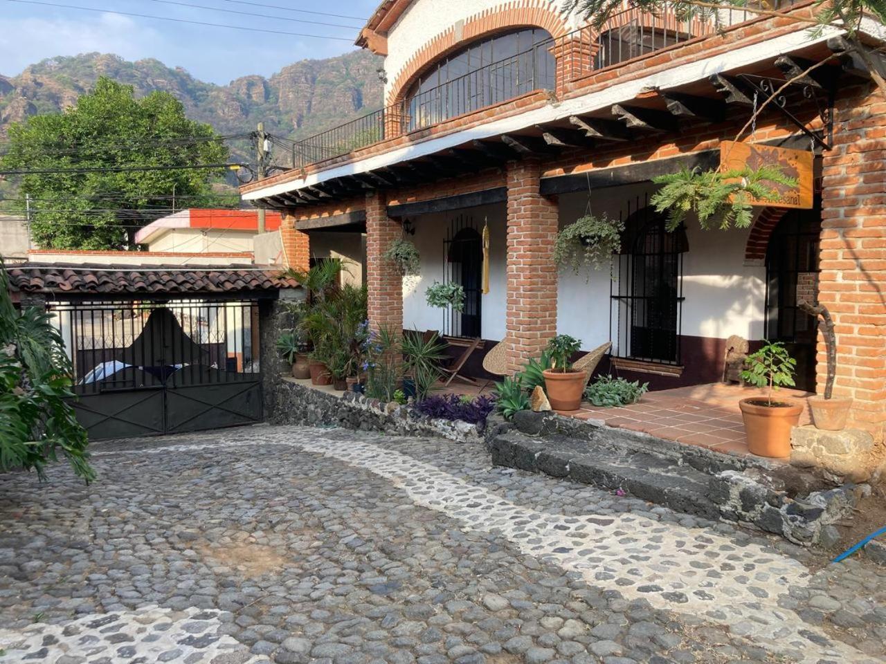 Bed and Breakfast Casa Cafe Arte Tepoztlán Exterior foto